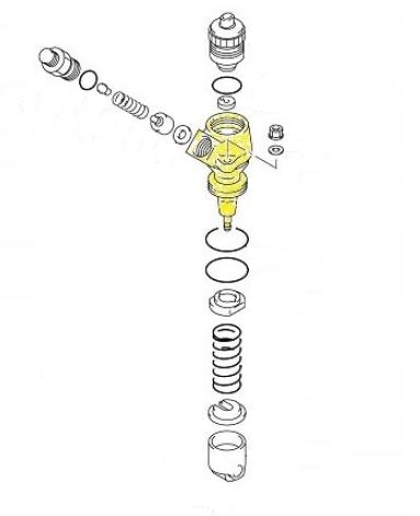 Плунжер ТНВД Denso HP0 094150-0270 - рисунок