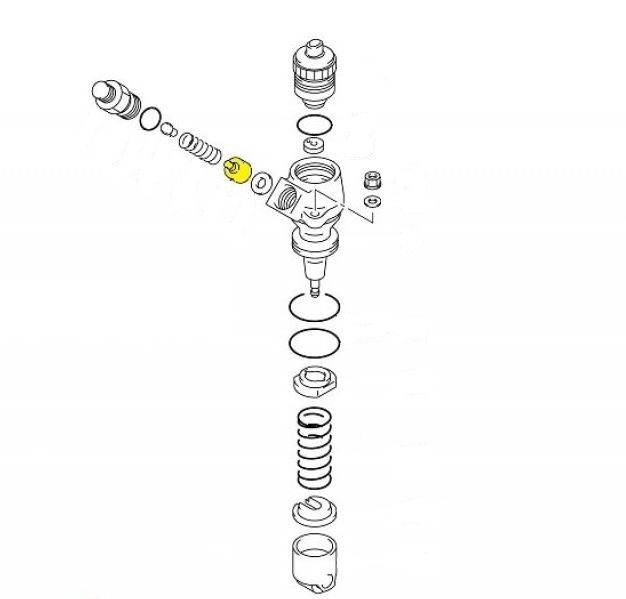 Нагнетательный клапан ТНВД Denso HP0 094140-0040 - рисунок